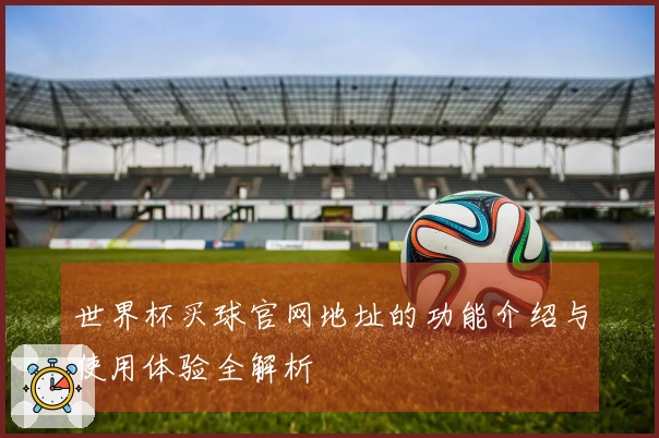 世界杯买球官网地址的功能介绍与使用体验全解析