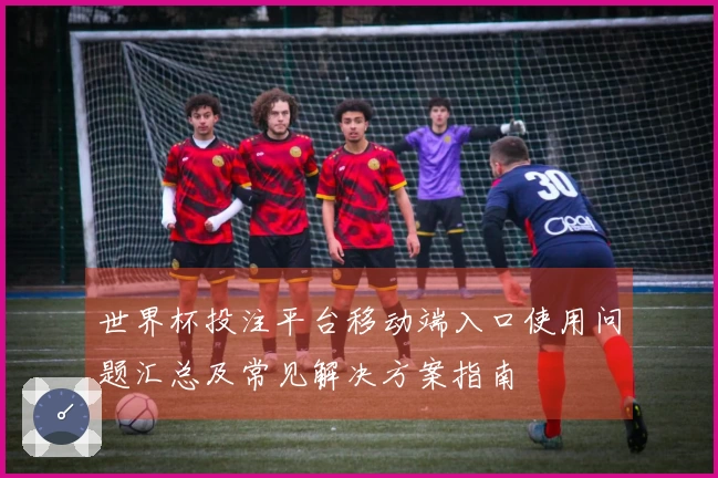 世界杯投注平台移动端入口使用问题汇总及常见解决方案指南